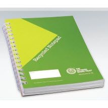 GREEN & GOOD RECYCLED WIREBOUND NOTE BOOK A6