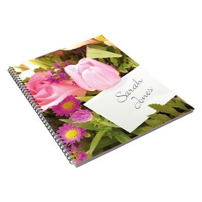 PERSONALISED SPIRAL WIRO BOUND NOTE PAD