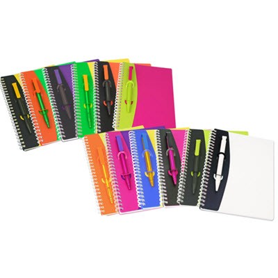 WIRO-SMART - POLYPROPYLENE POP A6 MIX AND MATCH with Pen