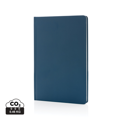 A5 IMPACT STONE PAPER HARDCOVER NOTE BOOK in Blue