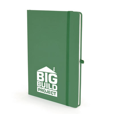 A5 MOLE NOTE BOOK in Dark Green