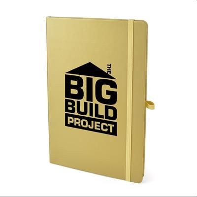 A5 MOLE NOTE BOOK in Gold