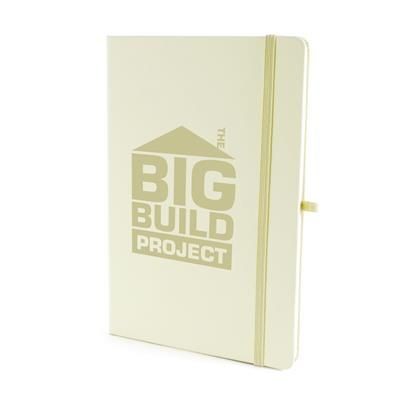 A5 MOLE NOTE BOOK in Pastel Yellow