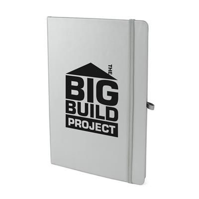 A5 MOLE NOTE BOOK in Silver