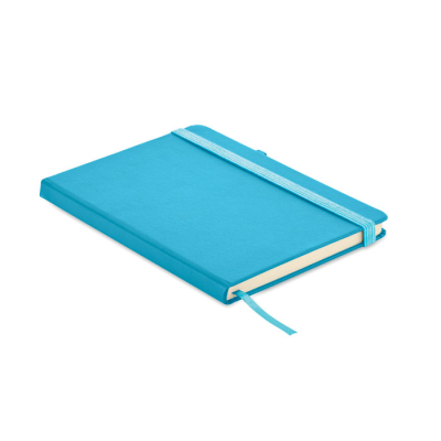 BONDED LEATHER A5 NOTE BOOK in Blue