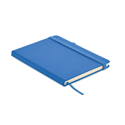 BONDED LEATHER A5 NOTE BOOK in Blue