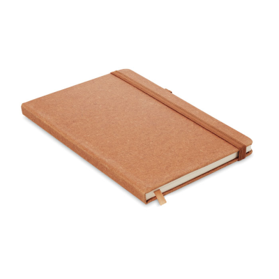 BONDED LEATHER A5 NOTE BOOK in Brown