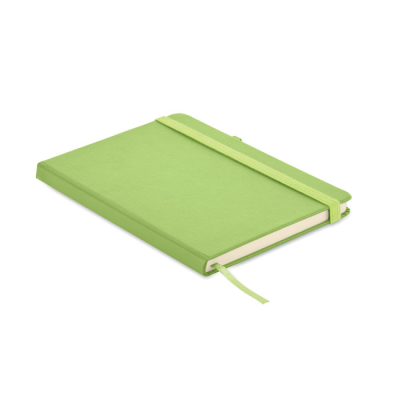 BONDED LEATHER A5 NOTE BOOK in Green