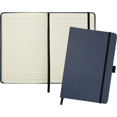 BROADSTAIRS ECO A5 KRAFT PAPER NOTE BOOK in Blue Navy