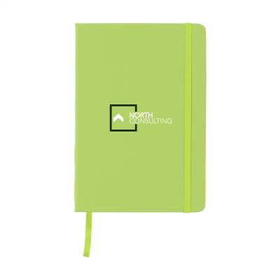 BUDGETNOTE A5 BLANC in Lime