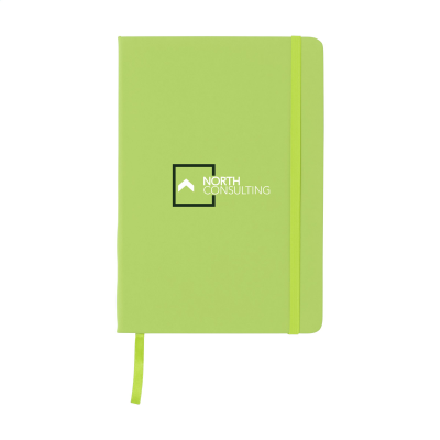 BUDGETNOTE A5 BLANC PAPER NOTE BOOK in Lime