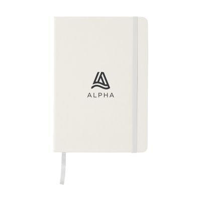 BUDGETNOTE A5 BLANC PAPER NOTE BOOK in White