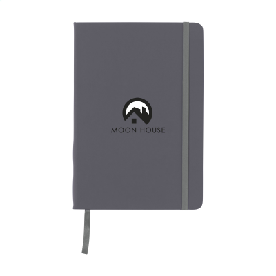 BUDGETNOTE A5 LINES PAPER NOTE BOOK in Grey