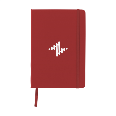 BUDGETNOTE A5 LINES PAPER NOTE BOOK in Red