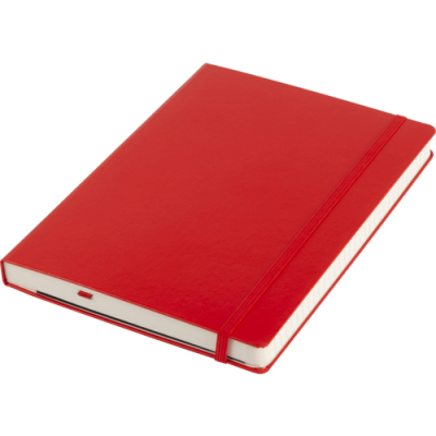 CARDBOARD CARD NOTE BOOK in Red