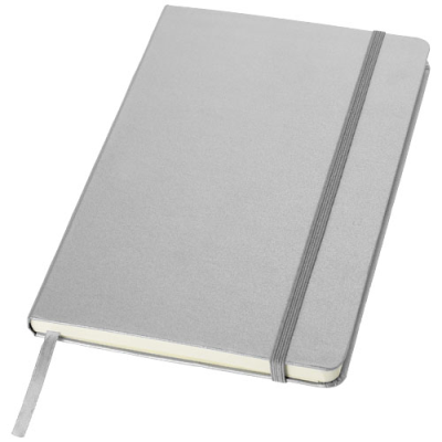 CLASSIC A5 HARD COVER NOTE BOOK in Silver