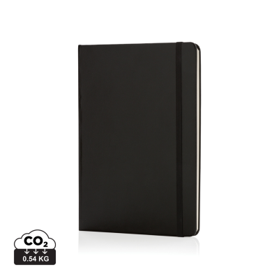 CLASSIC HARDCOVER NOTE BOOK A5 in Black