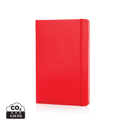 CLASSIC HARDCOVER NOTE BOOK A5 in Red