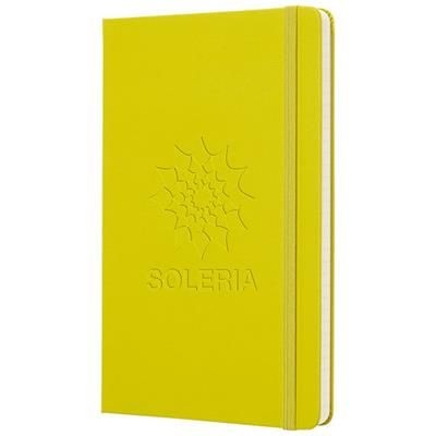 CLASSIC L HARD COVER NOTE BOOK - RULED in Dandelion Yellow