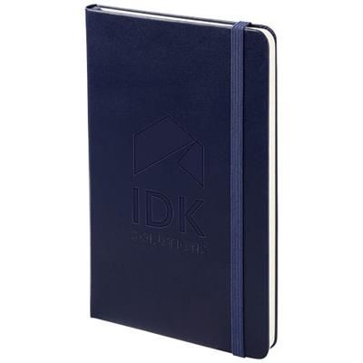 CLASSIC M HARD COVER NOTE BOOK - RULED in Prussian Blue