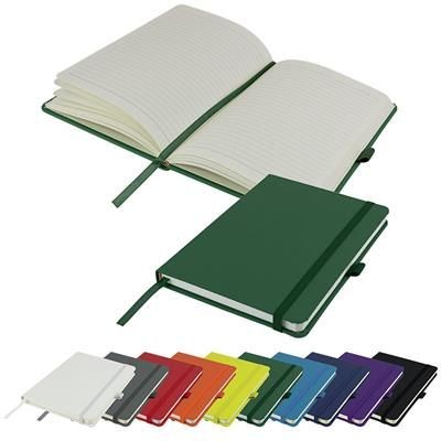 DIMES A5 LINED SOFT TOUCH PU NOTE BOOK 196 PAGES in Green