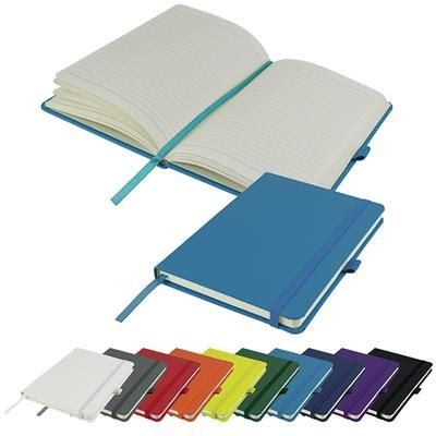 DIMES A5 LINED SOFT TOUCH PU NOTE BOOK 196 PAGES in Teal