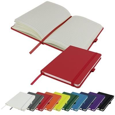 DIMES A5 LINED SOFT TOUCH PU NOTE BOOK in Red