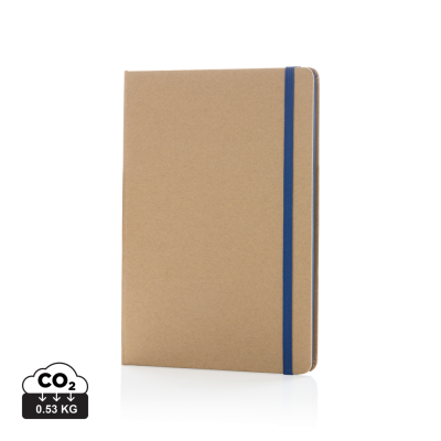 ECO-FRIENDLY A5 KRAFT NOTE BOOK in Blue