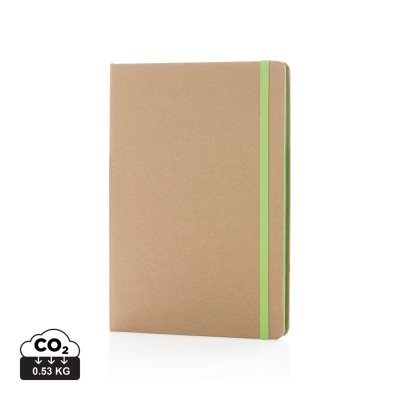 ECO-FRIENDLY A5 KRAFT NOTE BOOK in Green