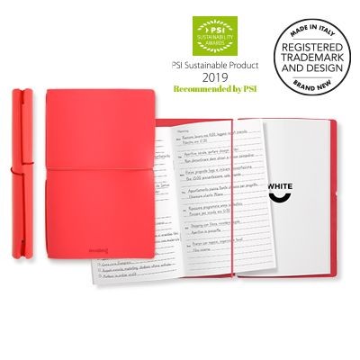 ECO-FRIENDLY BONDED LEATHER REFILLABLE NOTE BOOK & DIARY MODIMÒ