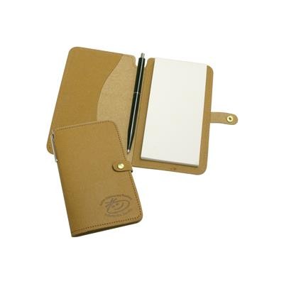 ECO NATURAL LEATHER JOTTER PAD