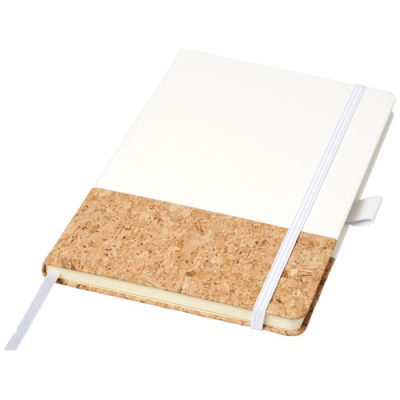 EVORA A5 CORK THERMO PU NOTE BOOK in White