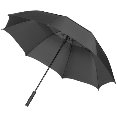 GLENDALE 30 INCH AUTO OPEN VENTED UMBRELLA in Solid Black