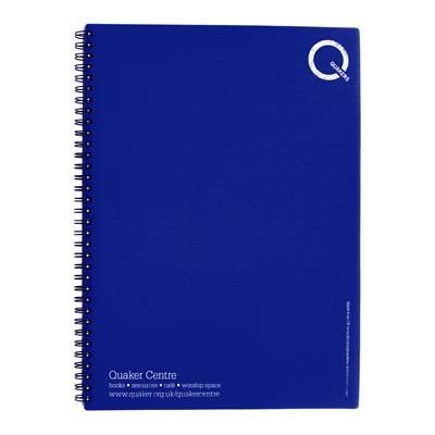 GREEN & GOOD A4 RECYCLED POLYPROPYLENE NOTE BOOK with Recycled Paper