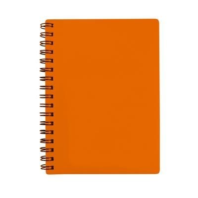 GREEN & GOOD A6 RECYCLED POLYPROPYLENE NOTE BOOK with Recycled Paper