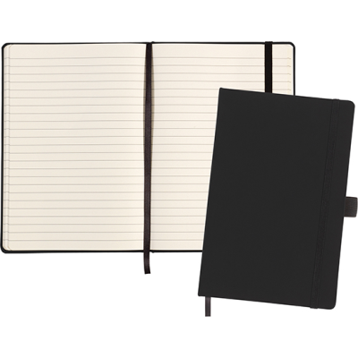 HEADCORN CORN RECYCLED A5 NOTE BOOK in Black