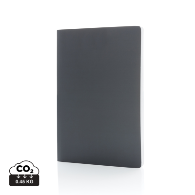 IMPACT SOFTCOVER STONE PAPER NOTE BOOK A5 in Grey