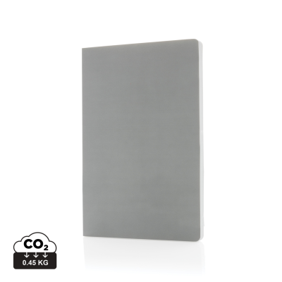 IMPACT SOFTCOVER STONE PAPER NOTE BOOK A5 in Grey