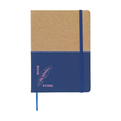 JOURNAL CORK PAPER NOTE BOOK in Blue