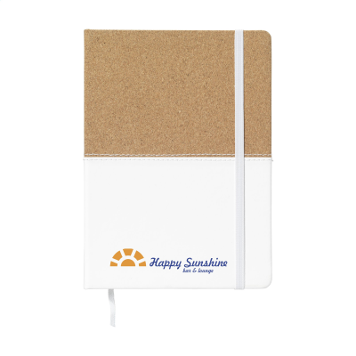 JOURNAL CORK PAPER NOTE BOOK in White