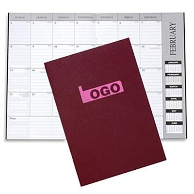 LEATHERETTE MONTHLY DESK PLANNER