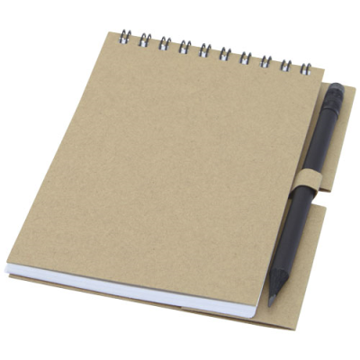 LUCIANO ECO WIRE NOTE BOOK with Pencil - Small in Natural