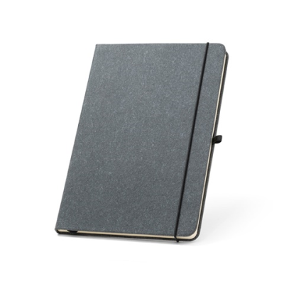 MATISSE A5 NOTE BOOK in 75% Bonded Leather with Lined x Sheet in Black