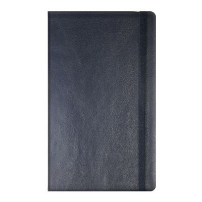 MEDIUM NOTE BOOK RULED VITELLO LEATHER FLEXIBLE