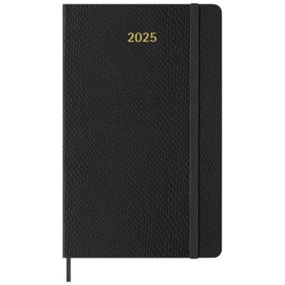 MOLESKINE 100% VEGEA® BOA 12M L WEEKLY SOFT COVER PLANNER in Solid Black