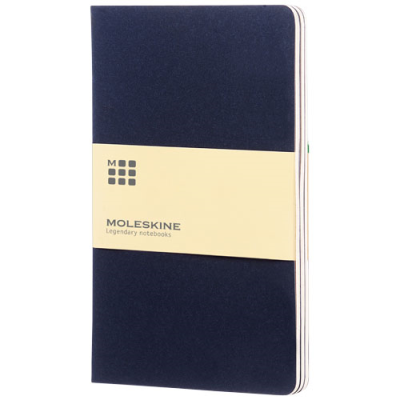 MOLESKINE CAHIER JOURNAL L - RULED in Indigo Blue