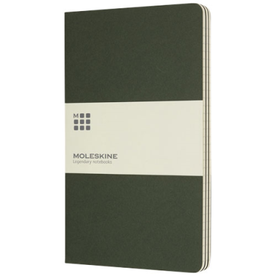 MOLESKINE CAHIER JOURNAL L - RULED in Myrtle Green