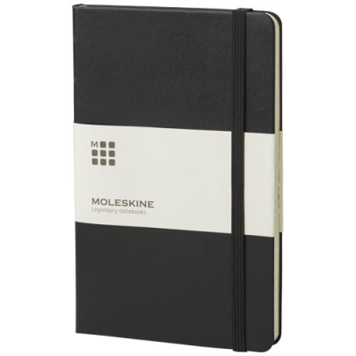 MOLESKINE CLASSIC L HARD COVER NOTE BOOK - PLAIN in Solid Black