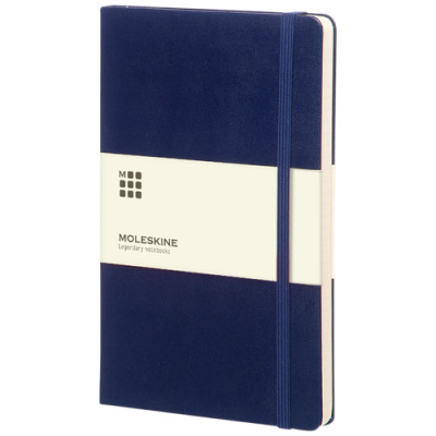 MOLESKINE CLASSIC L HARD COVER NOTE BOOK - RULED in Prussian Blue