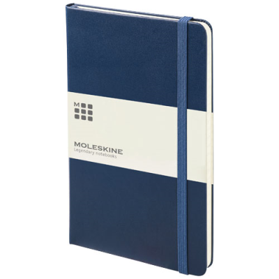 MOLESKINE CLASSIC L HARD COVER NOTE BOOK - RULED in Sapphire Blue